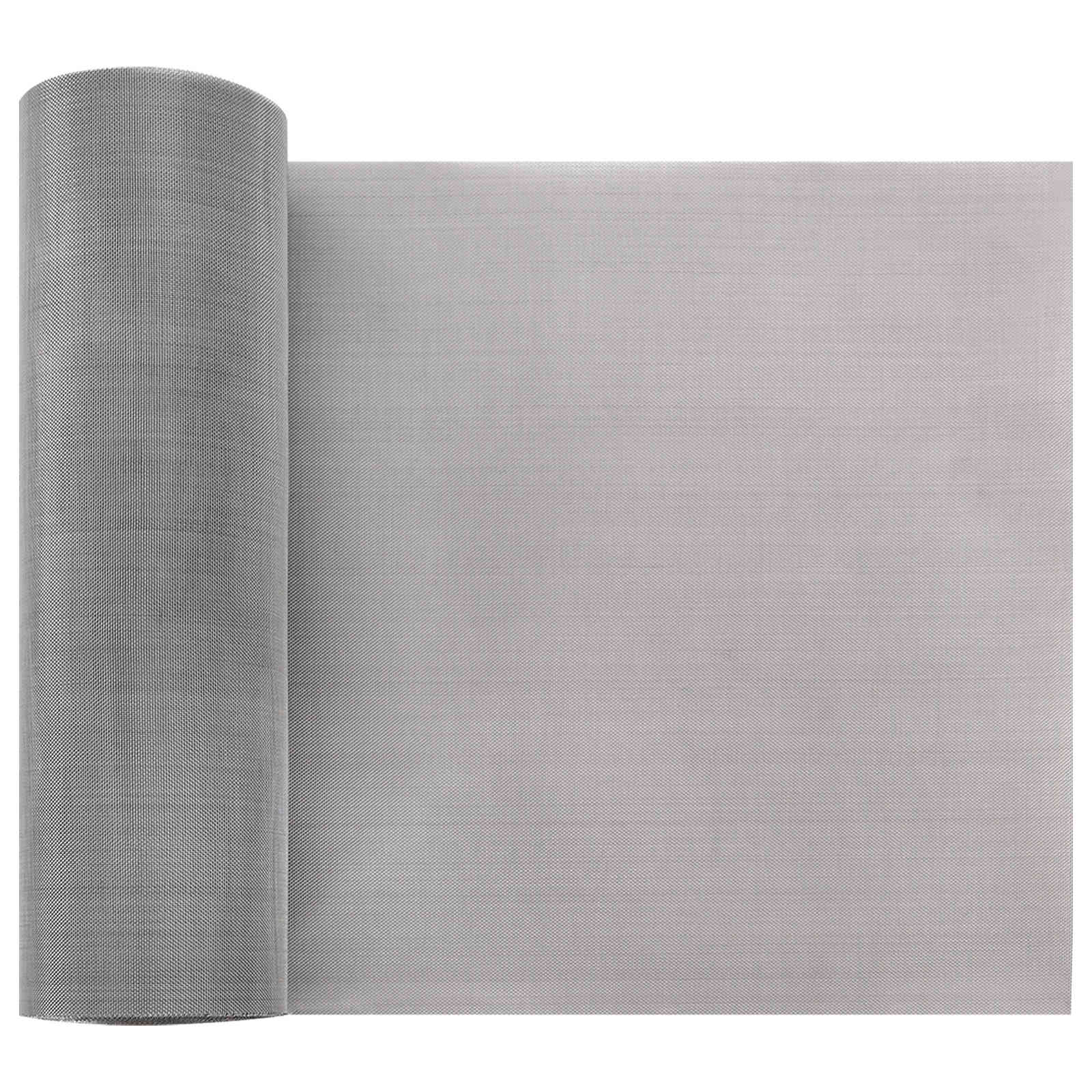 Mesh Bildschirm 20 x 500 cm 20 Mesh Edelstahl 201 Silber