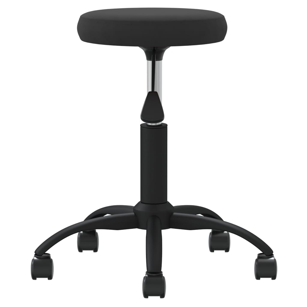 Massagehocker Samt Senfgelb