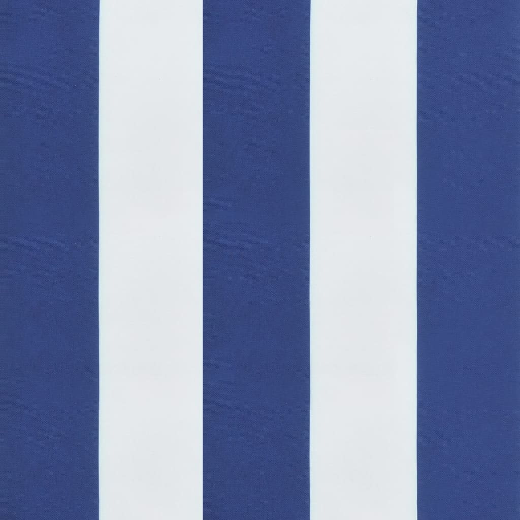 Kissen Rund Marineblau Ø 60x11 cm Oxford-Gewebe