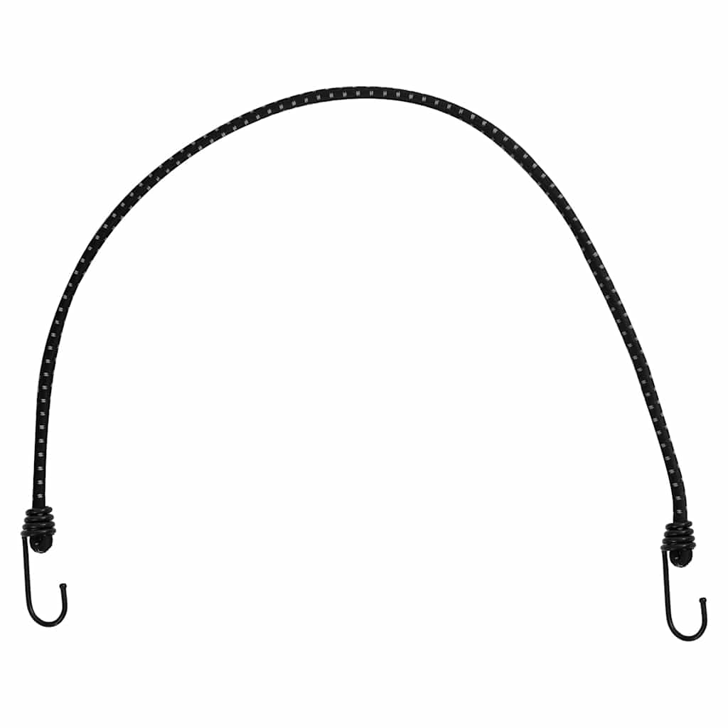 Gummiseile Reflektierend mit Haken 25 Stk. 38 cm