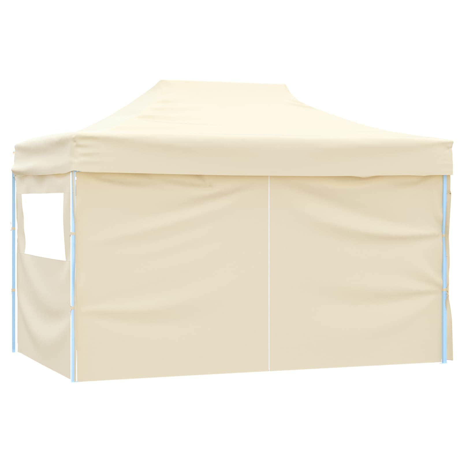 Partyzelt Faltbar Pop-Up Beige 410x279x315 cm