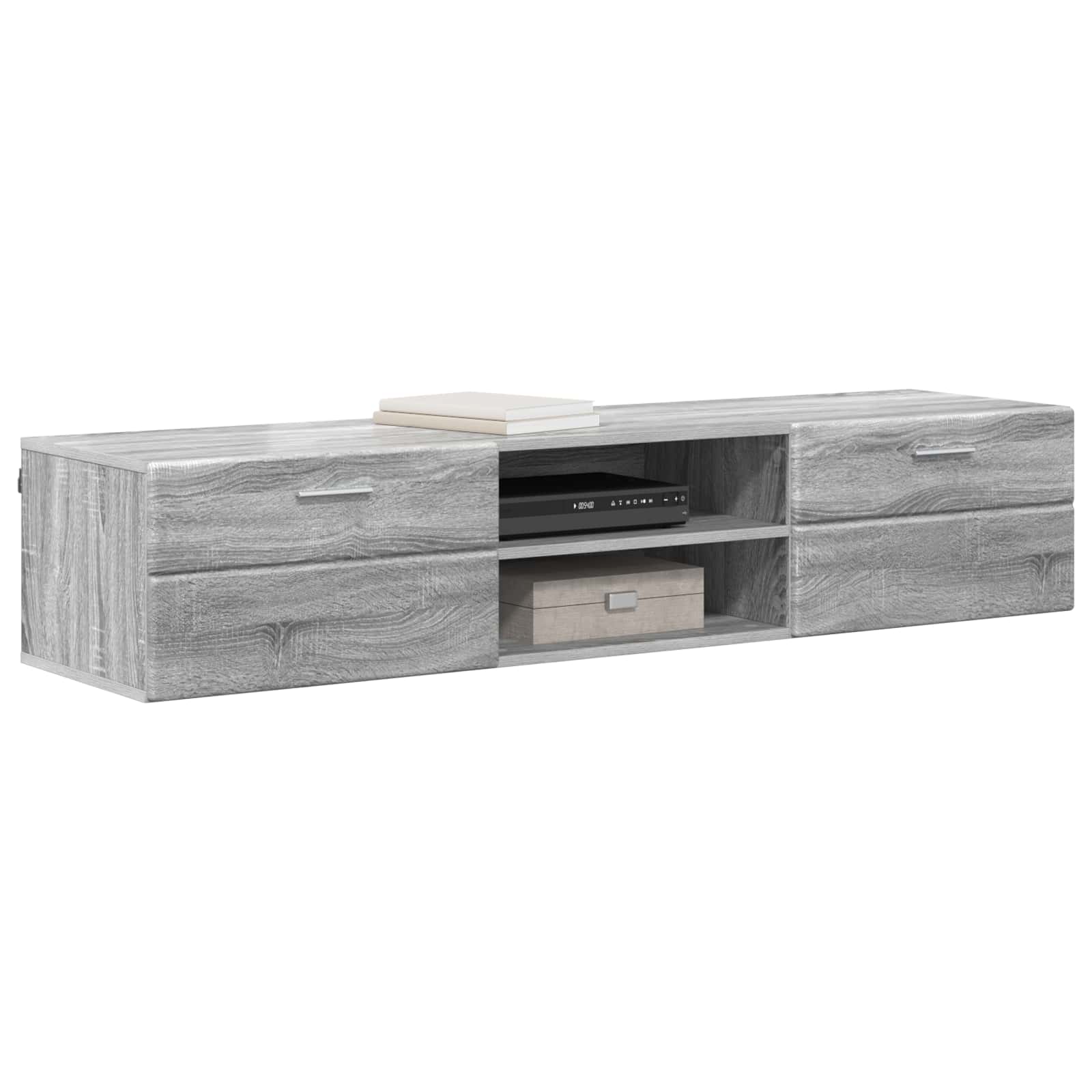 Highboard mit Regal FLORIN Weiß 60 x 35 x 182 cm Holzwerkstoff