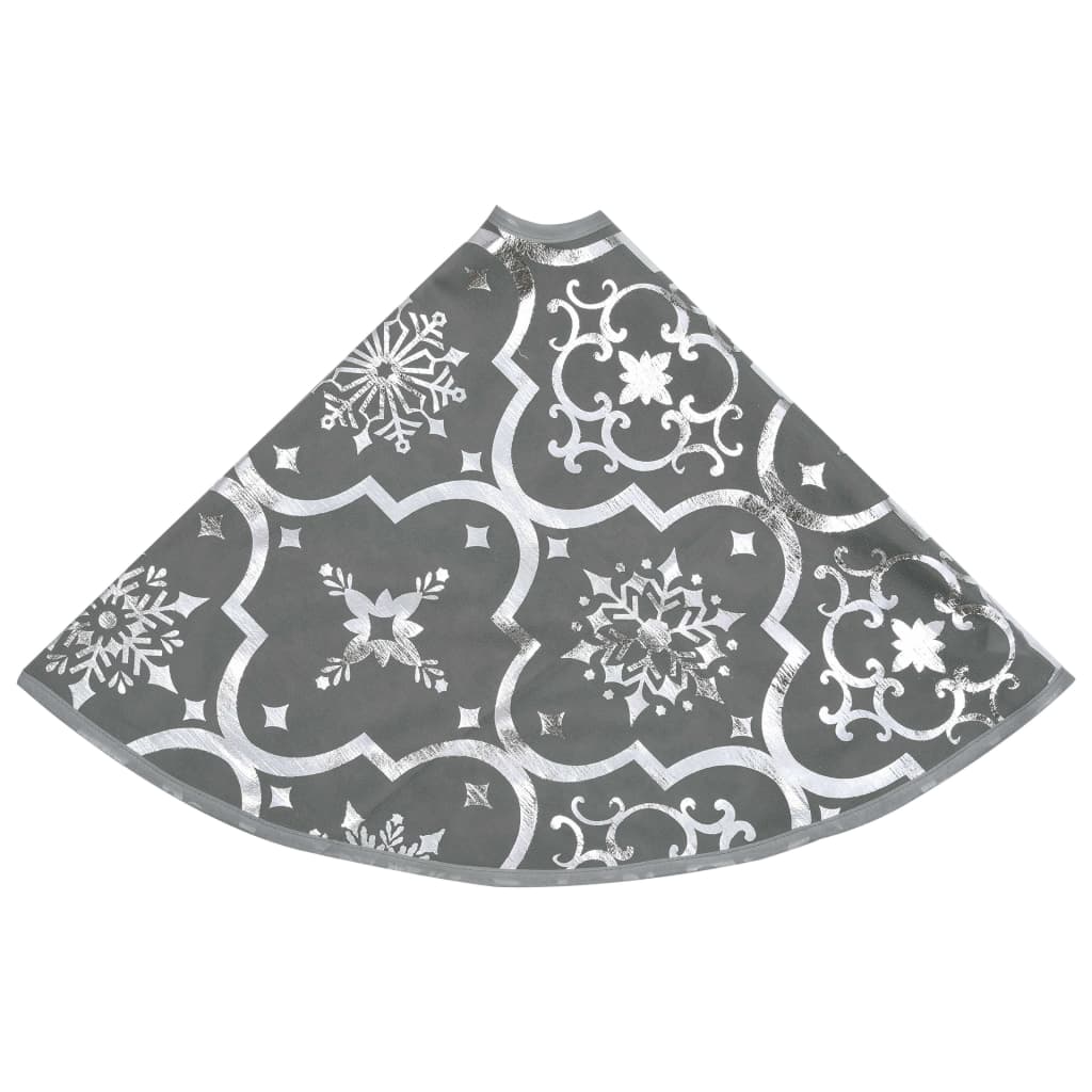 Luxus-Weihnachtsbaumdecke mit Socke Blau 150 cm Stoff