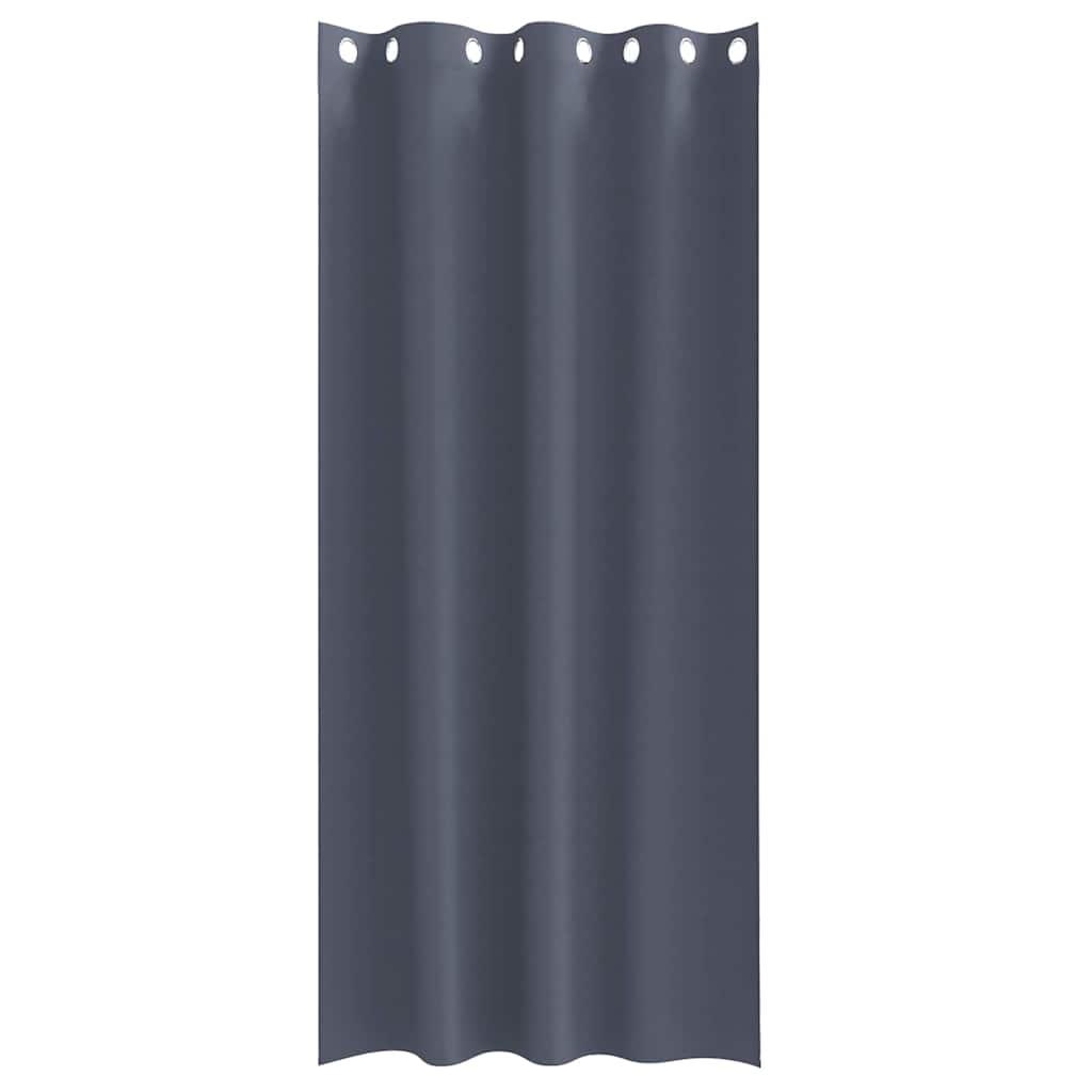 Verdunkelungs-Vorhänge mit Ringen 2 pcs Beige 140 x 140 cm