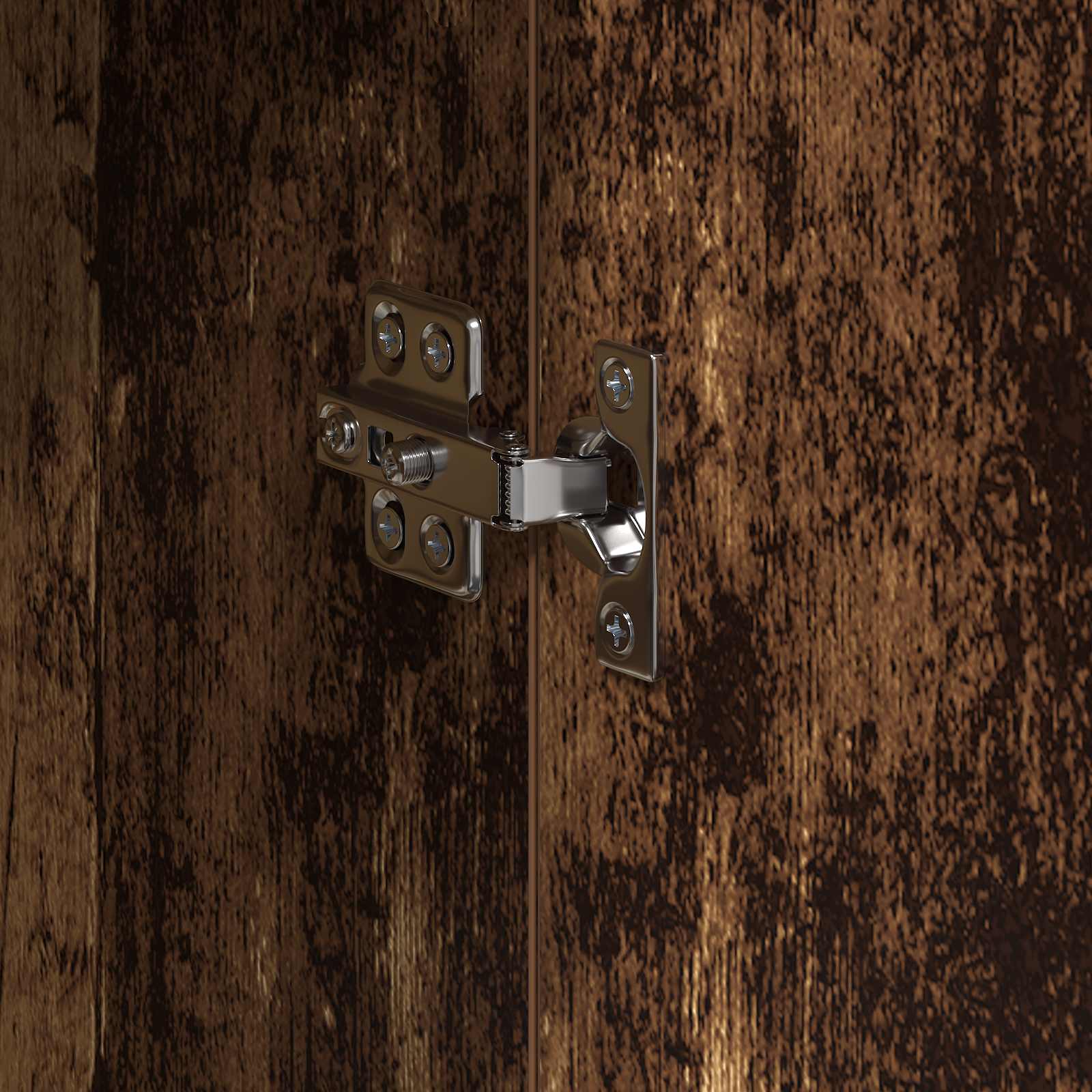 Highboard Weiß 70x35x180 cm Holzwerkstoff