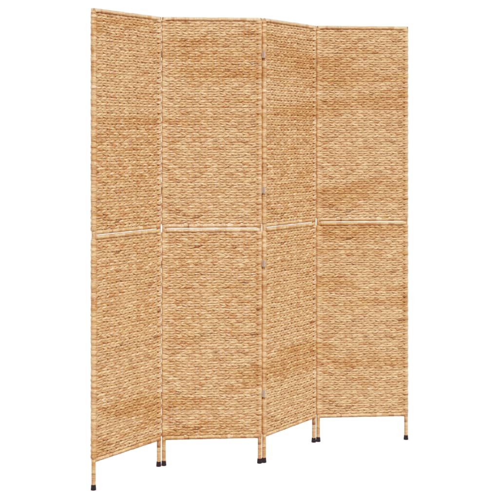 Paravent 3-tlg. 122x180 cm Wasserhyazinthe