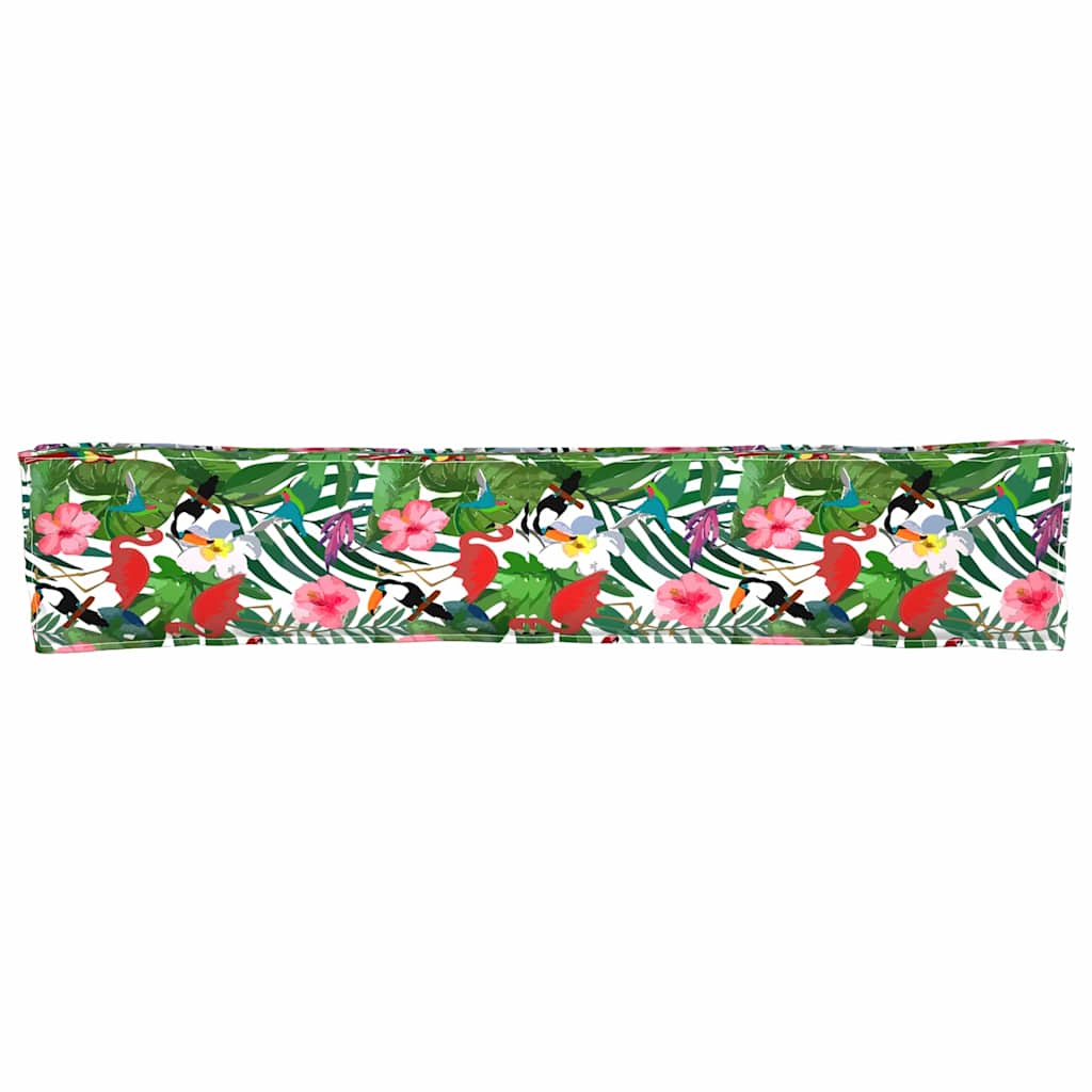 Palettenkissen Anthrazit 200 x 40 x 8 cm Oxford-Stoff