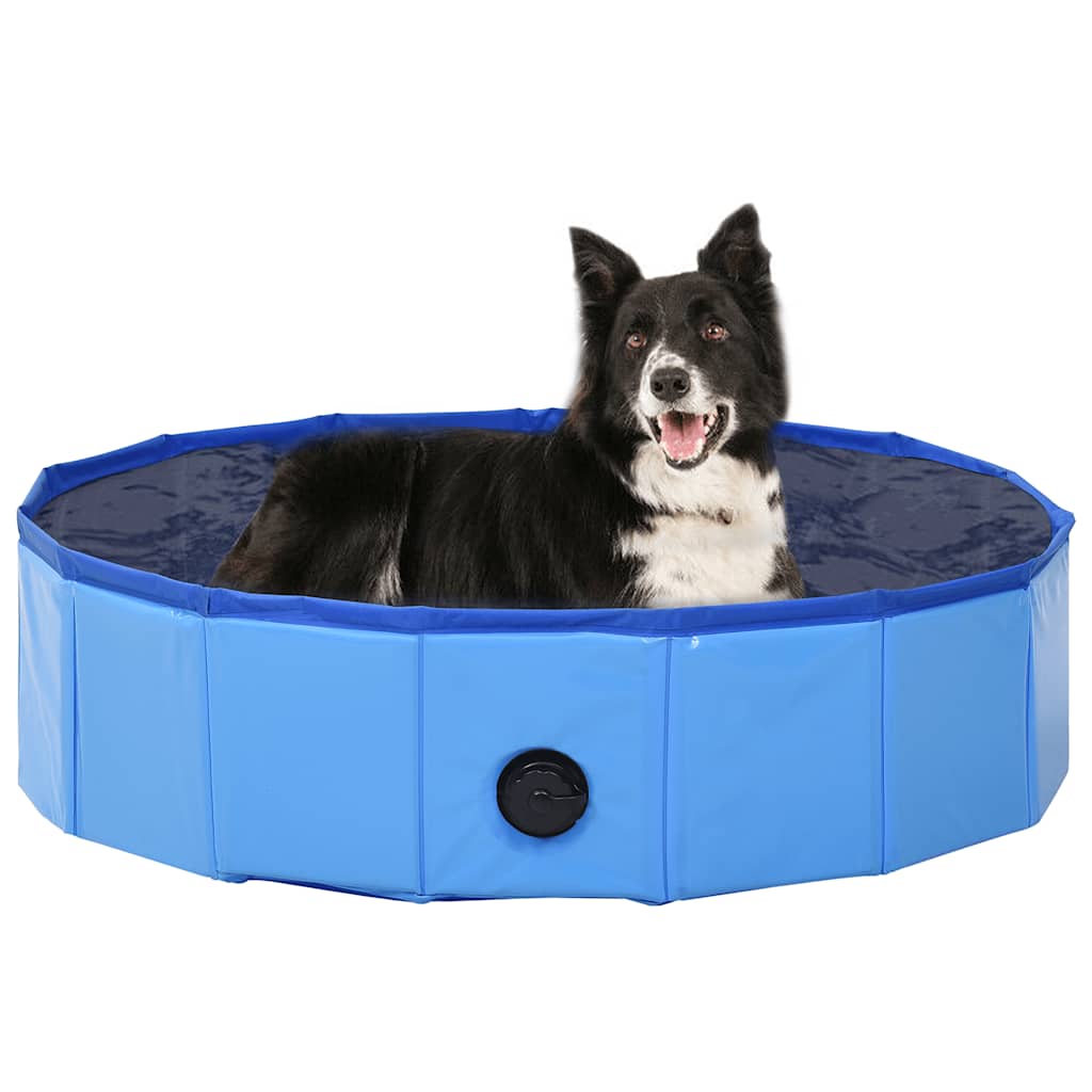 Hundepool Rot Ø200 x 30 cm Dicker PVC