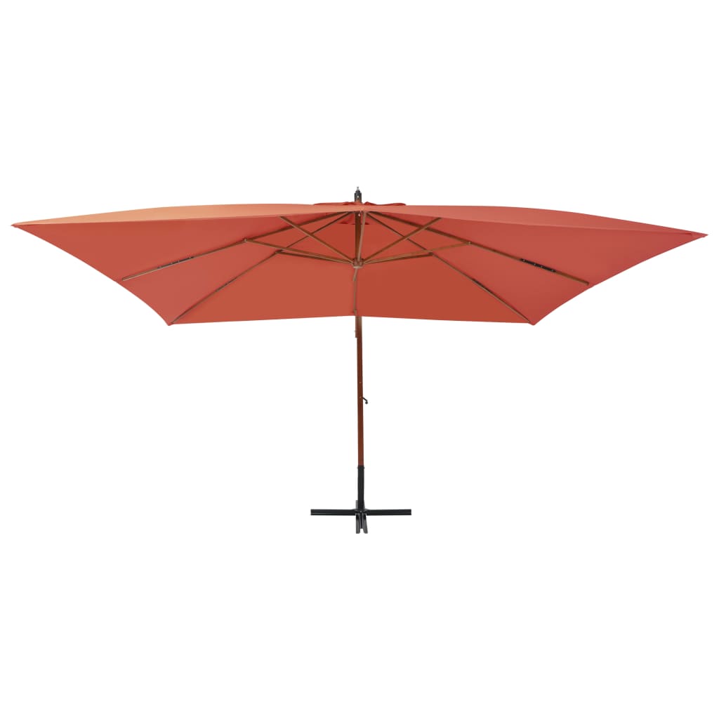 Ampelschirm Melia 300x400 cm Grün