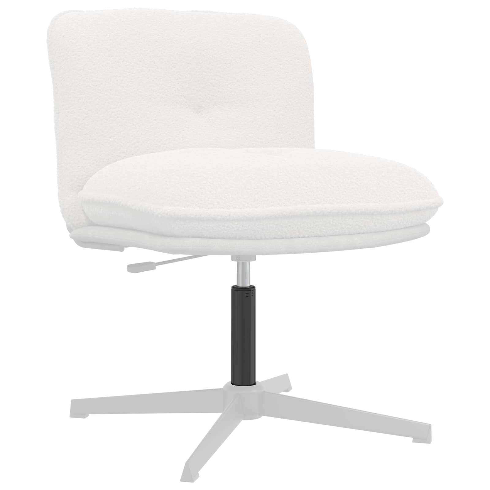 Bürostuhl Gaszylinder Schwarz 239-309 mm Eisen