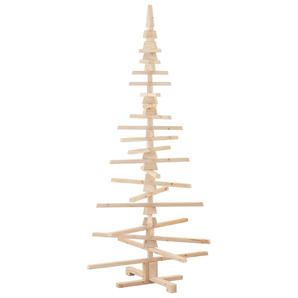 Weihnachtsbaum Holz zum Schmücken 60 cm Massivholz Kiefer