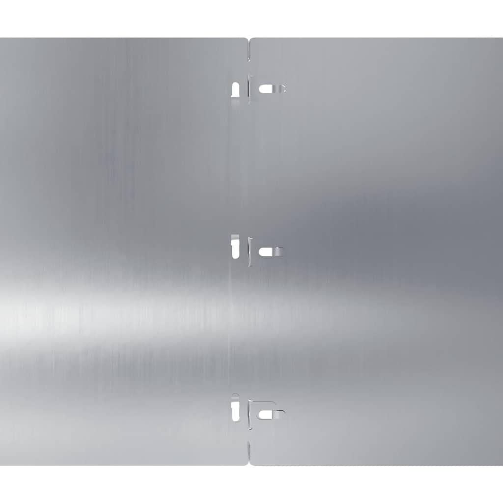 Raseneinfassung 10 pcs 10 x 103 cm Wetterfeststahl Rostig