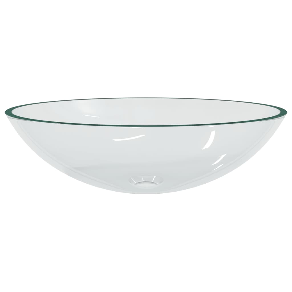 Waschbecken Glas 50x37x14 cm Matt