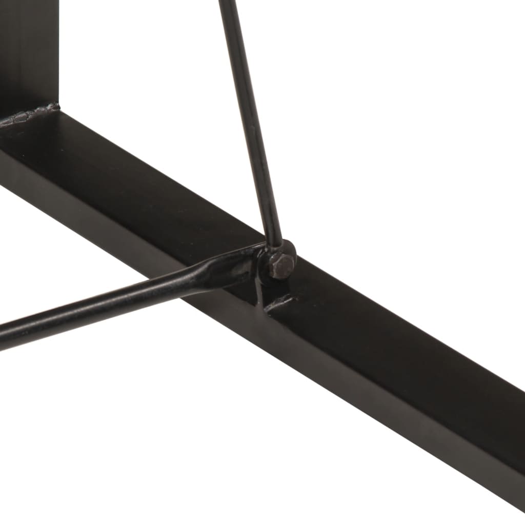 Bartisch 110 x 60 x 110 cm Massivholz Mango