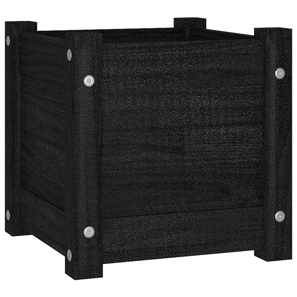 Pflanzkübel 2 Stk. 31x31x31 cm Massivholz Kiefer