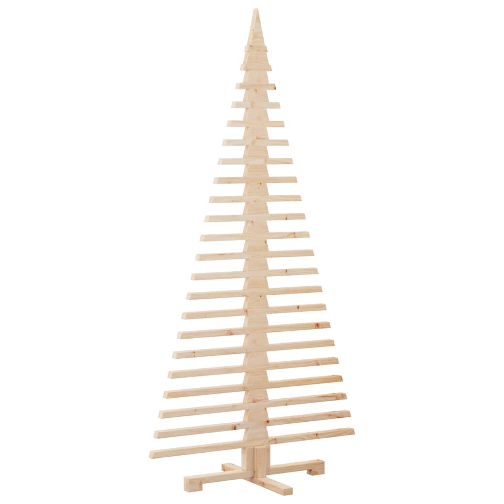 Weihnachtsbaum Holz zum Schmücken 60 cm Massivholz Kiefer