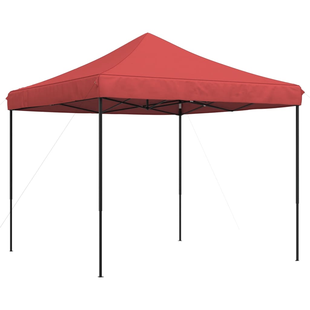 Partyzelt Faltbar Pop-Up Schwarz 292x292x315 cm