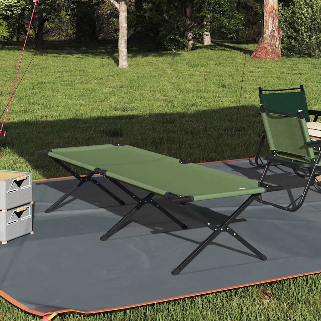 Klapp Schlafbett fürs Camping Blau 193 x 69 x 45 cm