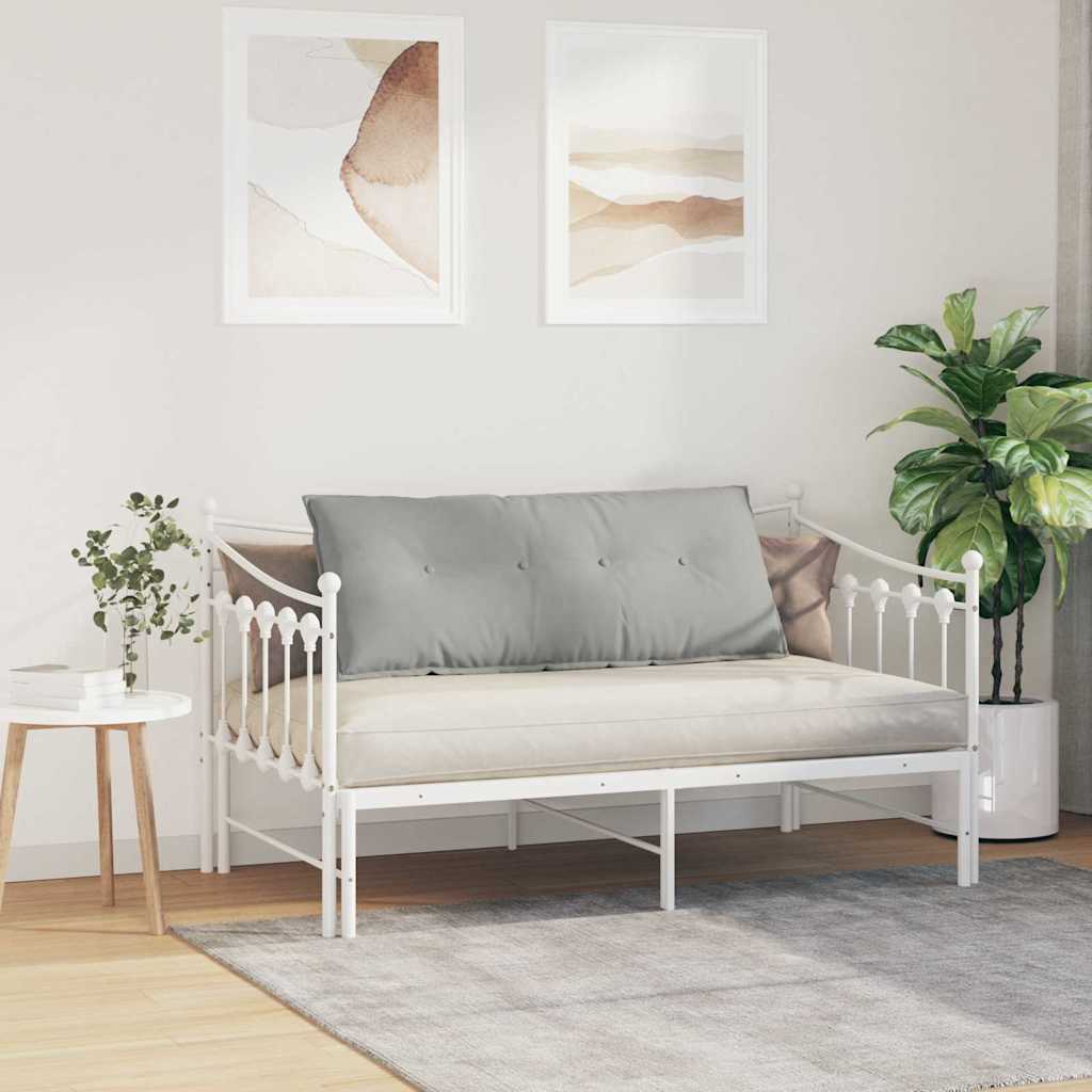 Rückenkissen Taupe 50 x 45 cm Mikrofaserstoff