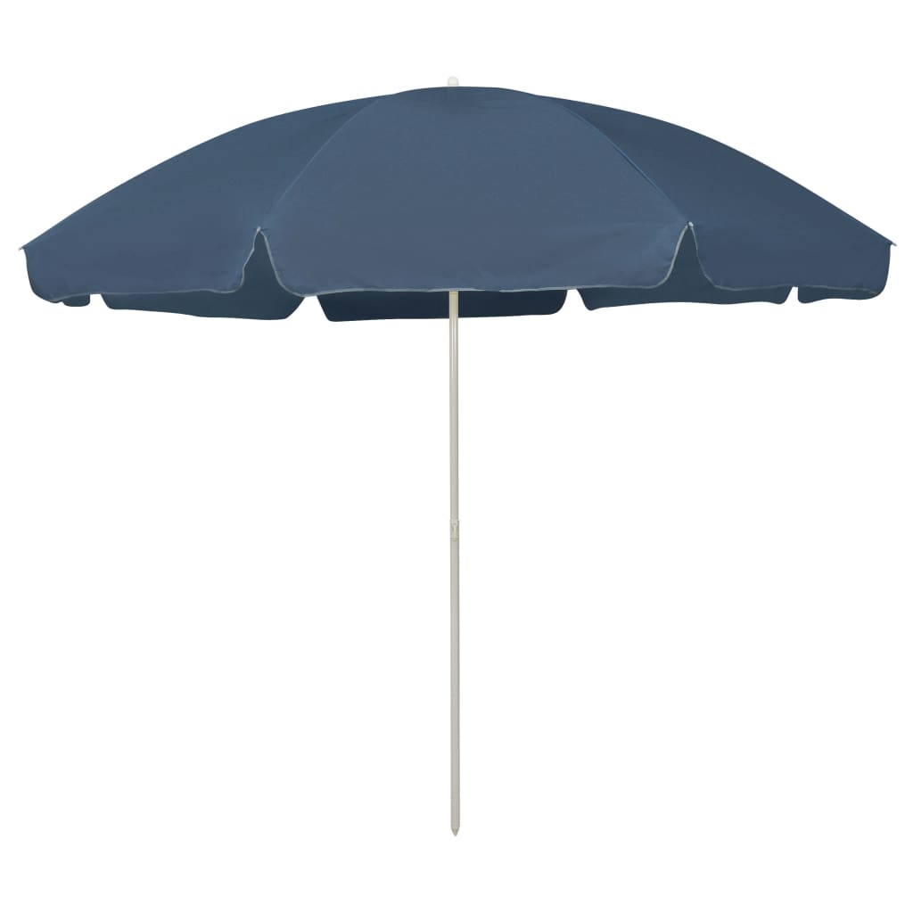 Sonnenschirm mit Stahlmast Sandfarbe 180 cm