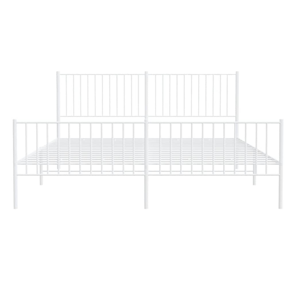 Bettgestell Metall Schwarz 75x190 cm