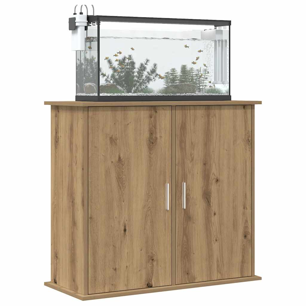 Aquariumständer Weiß 81x36x73 cm Holzwerkstoff