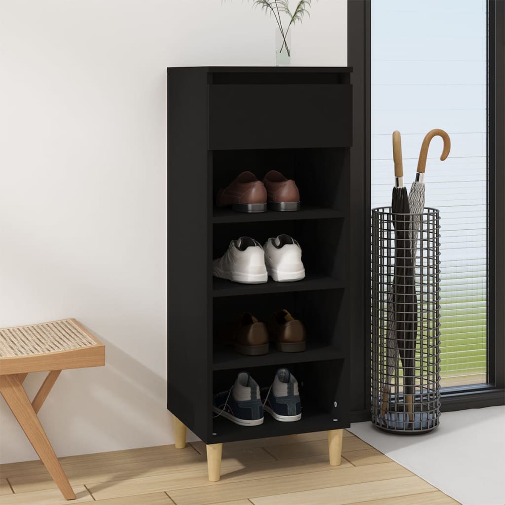 Schuhschrank Weiß 40x36x105 cm Holzwerkstoff