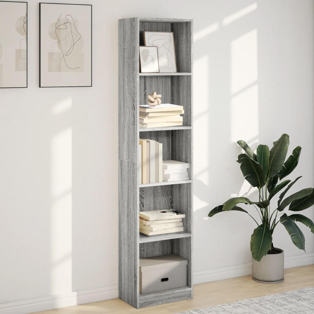 Bücherregal Weiß 40x24x75 cm Holzwerkstoff