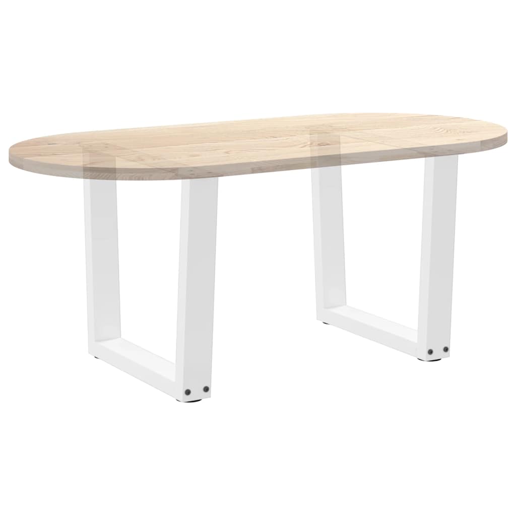Couchtischbeine V-Form 2 Stück Schwarz 30x(30-31,3) cm Stahl