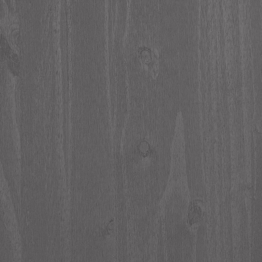 Schuhschrank HAMAR Honigbraun 85x40x108 cm Massivholz Kiefer
