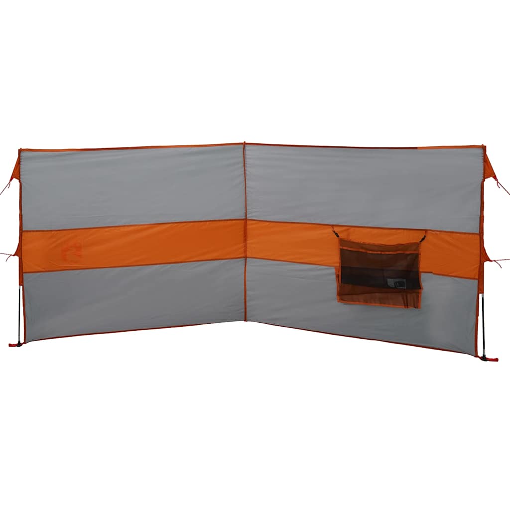 Camping-Windschutz Grün 344x120 cm Wasserdicht