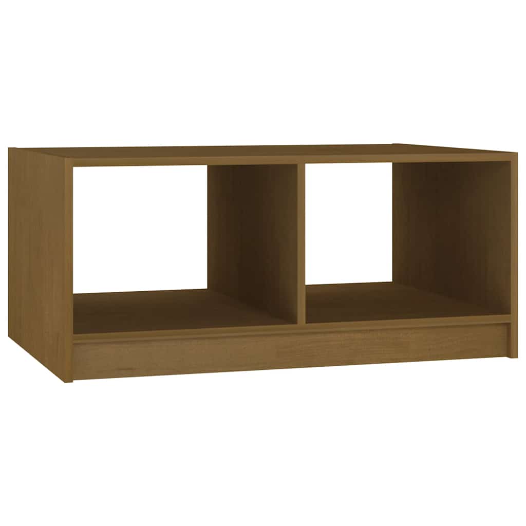 Couchtisch 75x50x33,5 cm Massivholz Kiefer