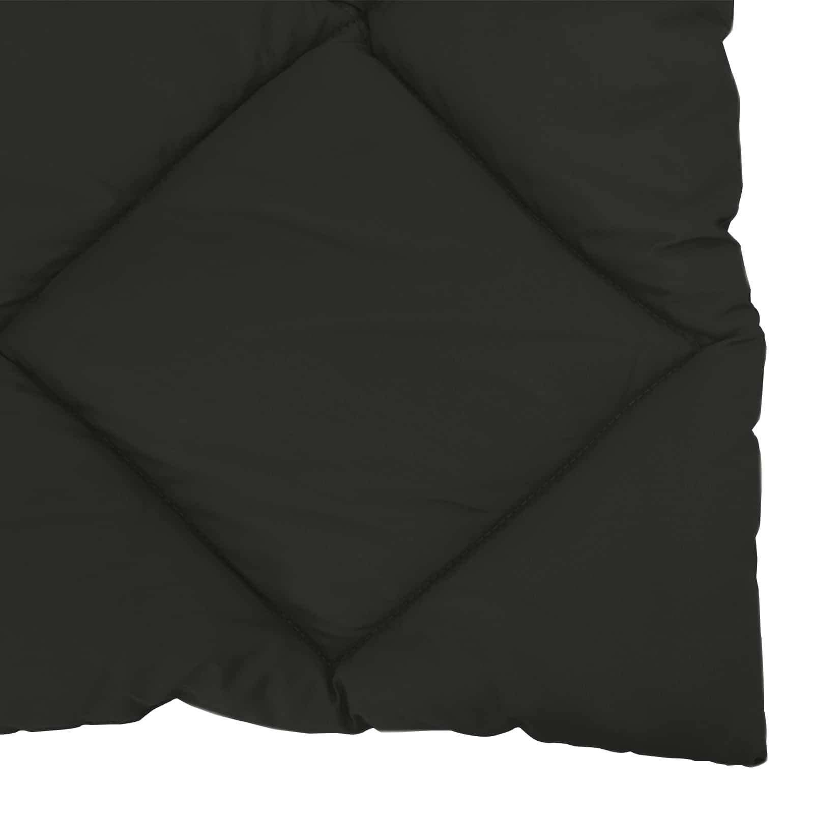 Sommerdecke Anthrazit 200 x 135 cm Mikrofaser