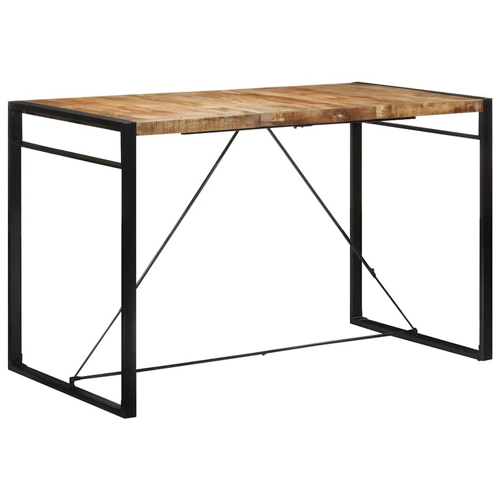 Bartisch 110 x 60 x 110 cm Massivholz Mango
