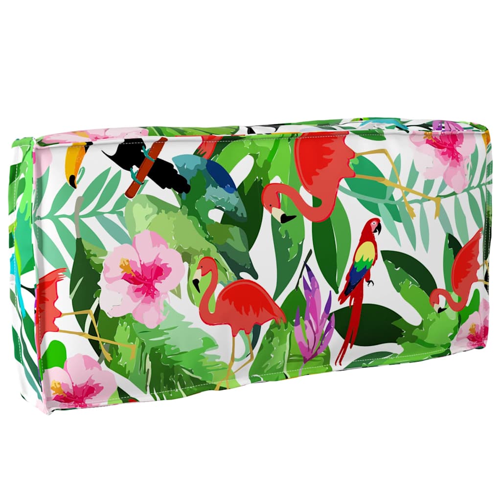 Kissen Anthrazit 80 x 40 x 12 cm Oxford-Stoff