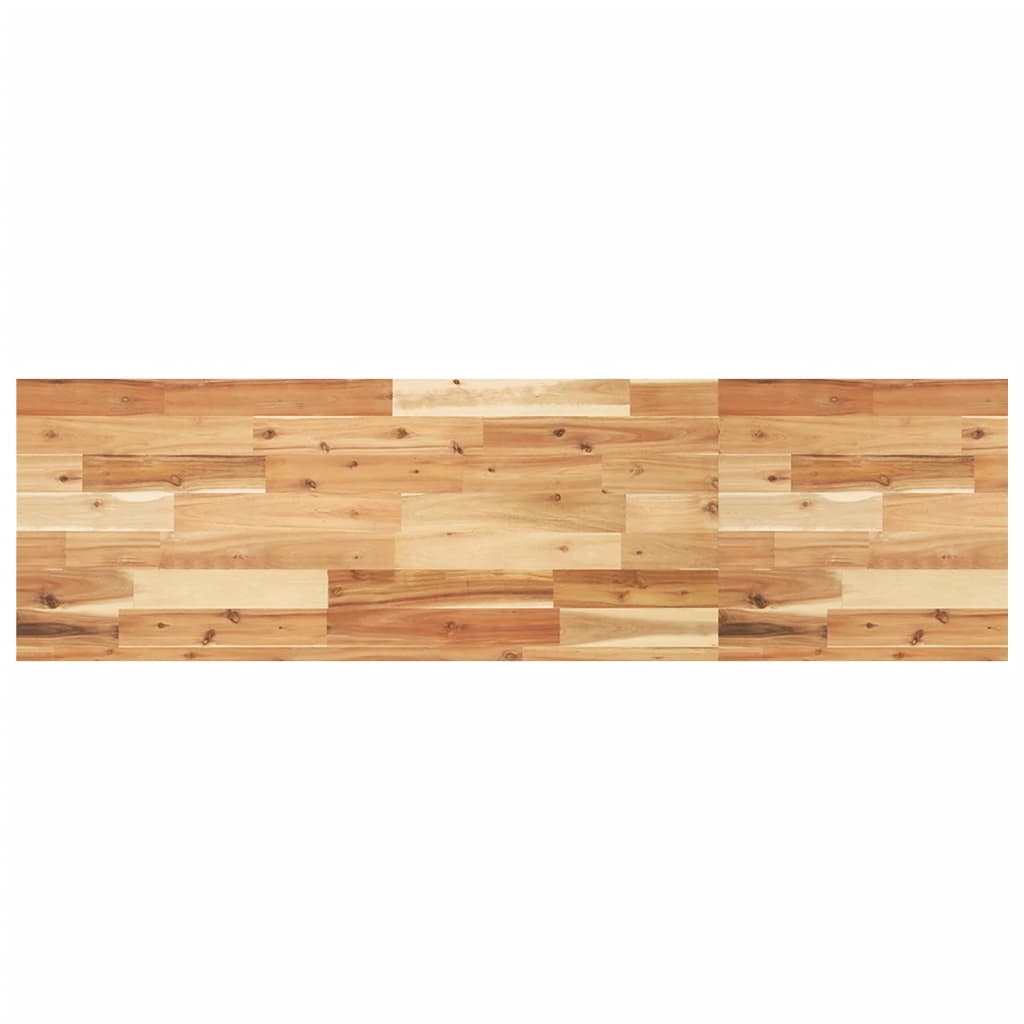 Tischplatte 40x20x2 cm Rechteckig Massivholz Akazie