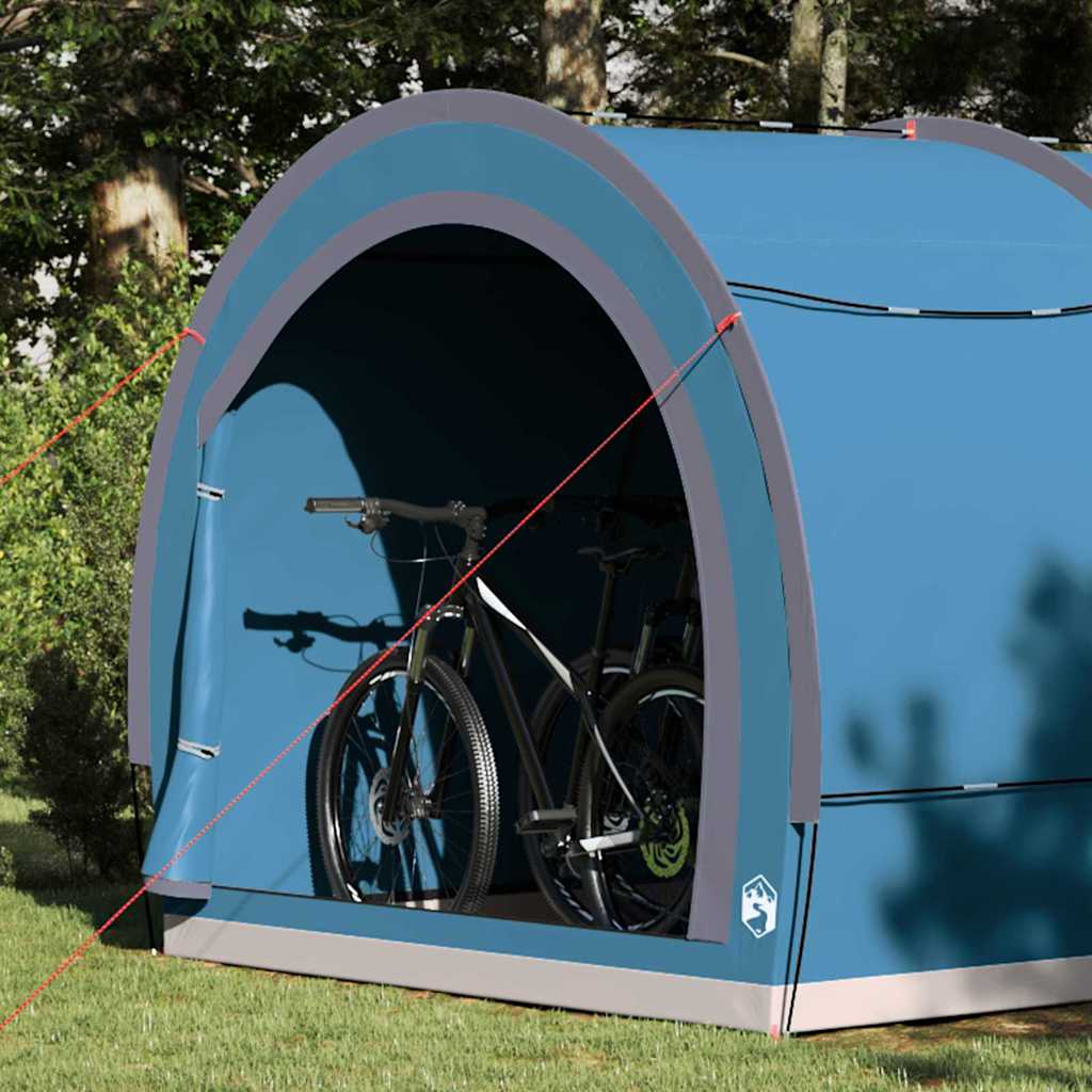 Fahrradgarage mit Dach Grün 256 x 222 x 182 cm Taft