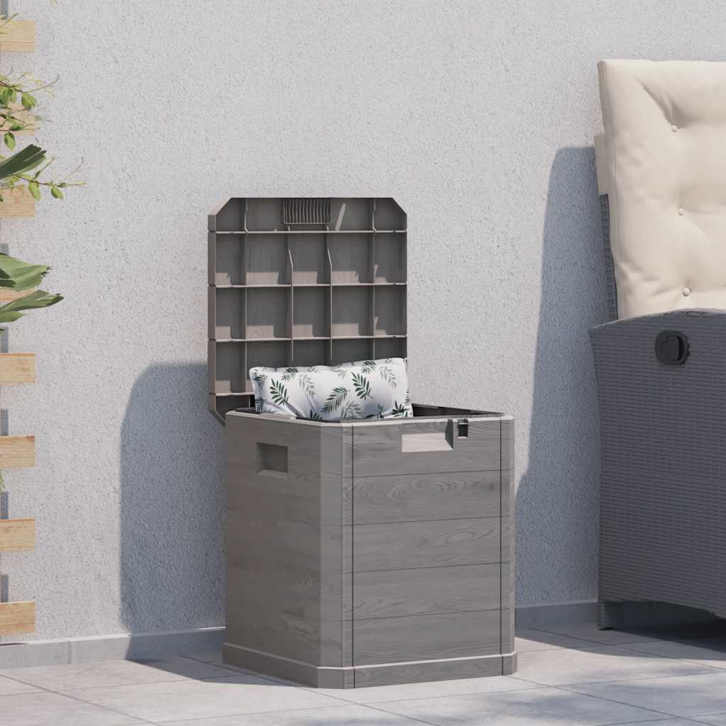 Outdoor-Kissenbox Anthrazit 77,5x44,5x53 cm Polypropylen