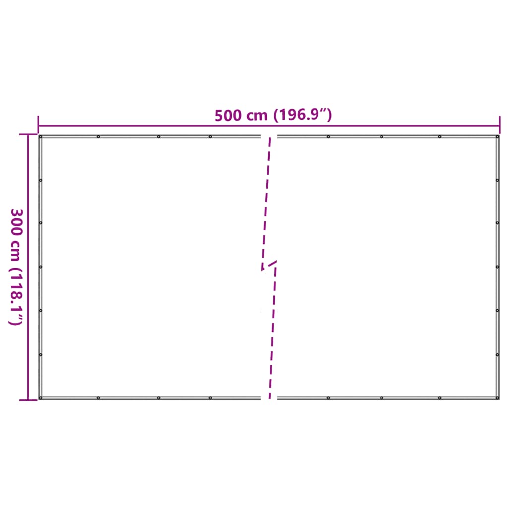 Anhängernetz HDPE 1,5x2,2 m Schwarz