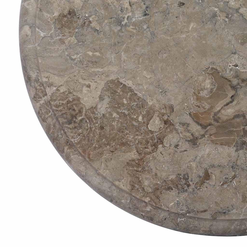 Tischplatte Creme Ø40x2,5 cm Marmor