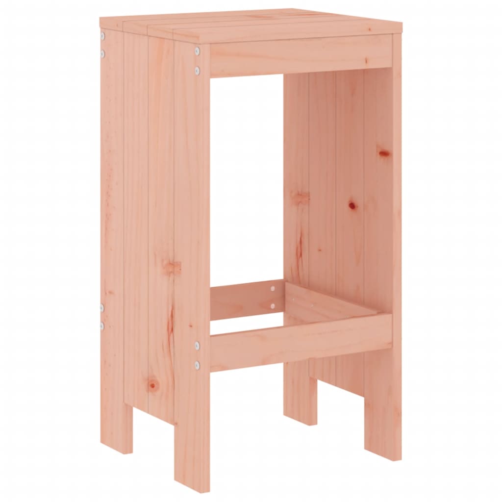 Gartenhocker 2 Stk. Weiß 40x36x45 cm Massivholz Kiefer