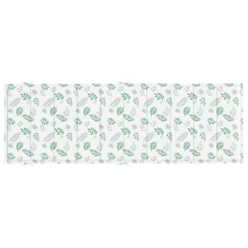 Sonnenliegen-Auflage Grau 186x58x4 cm Oxford-Gewebe