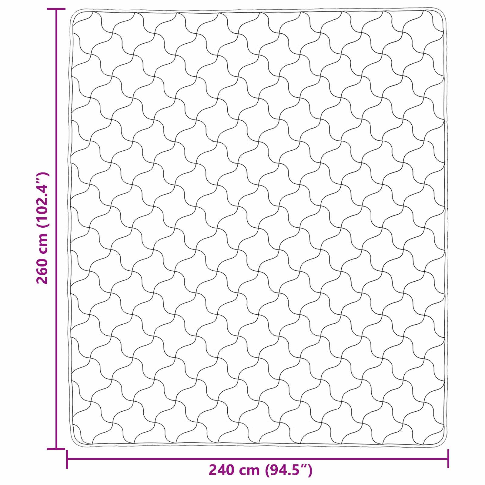Sommerdecke Anthrazit 135 x 200 cm Mikrofaser und Teddy-Fleece