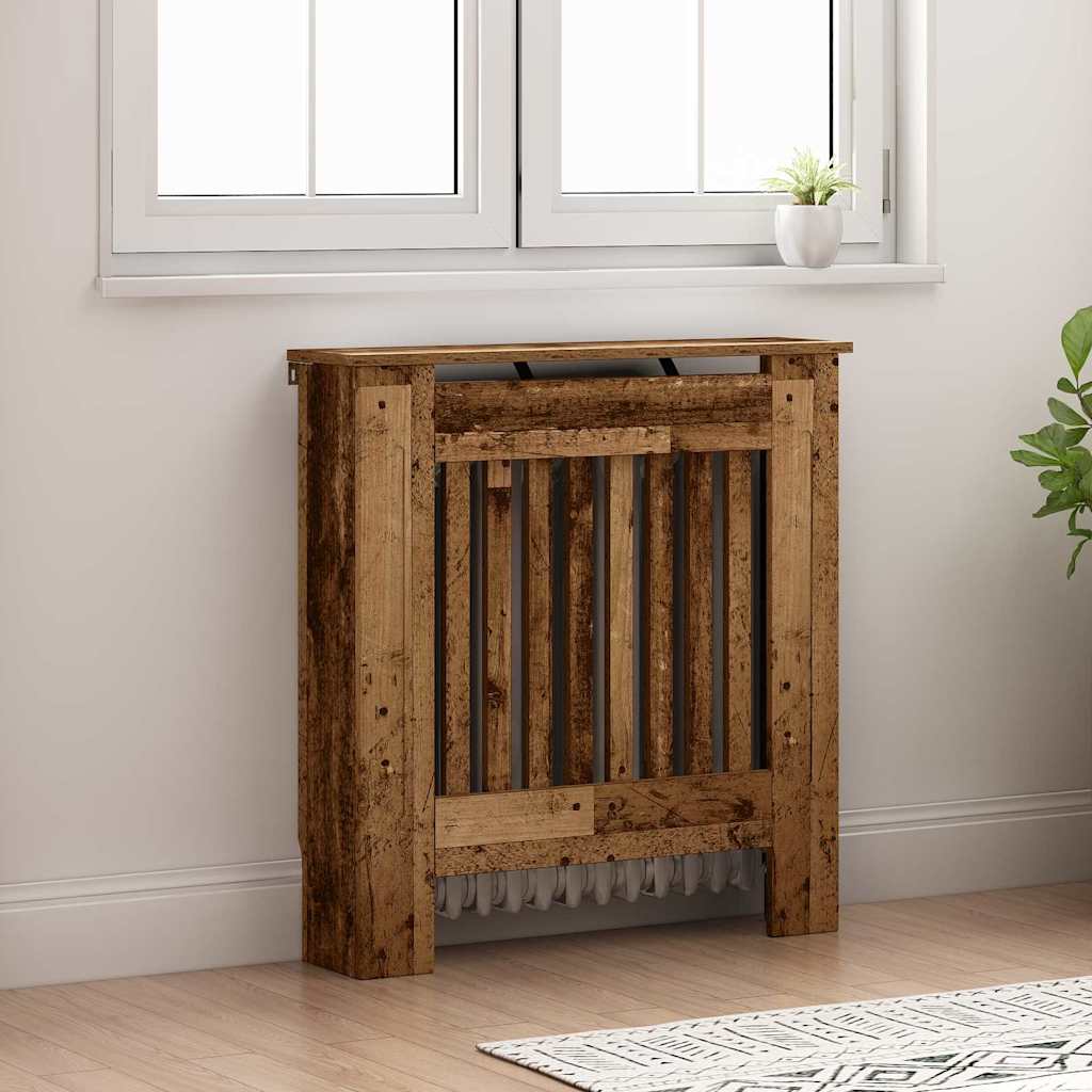 Holzwerkstoff Heizkörper-Abdeckung Heizkörperverkleidung 112 cm, weiß