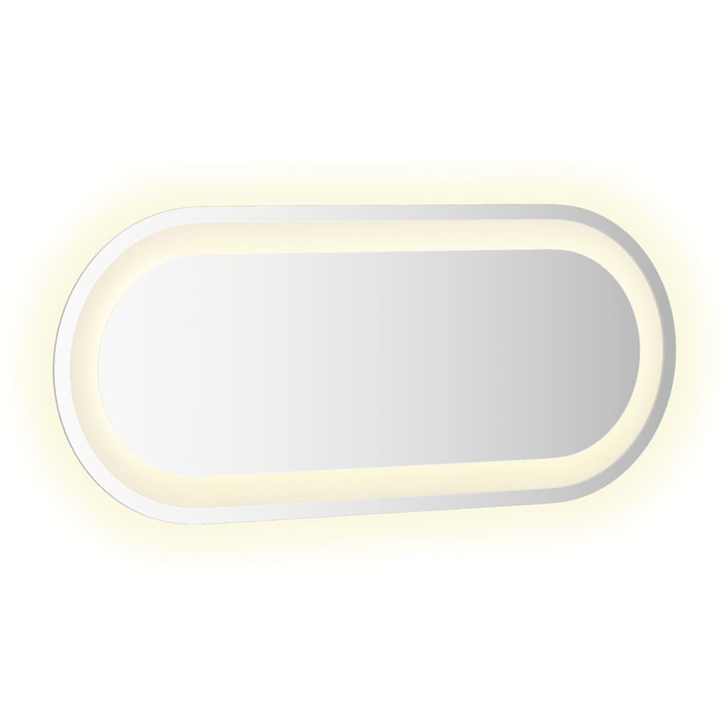 LED-Badspiegel 40x15 cm Oval