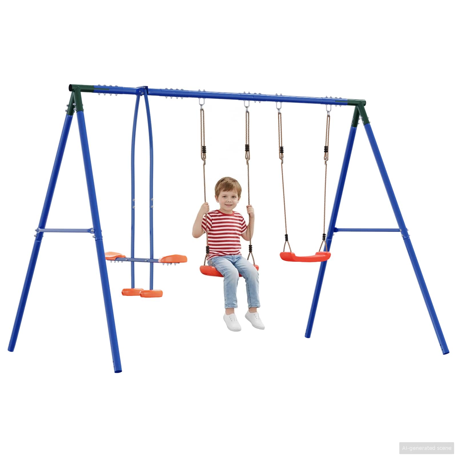 Schaukel-Set mit 2 Schaukelsitzen