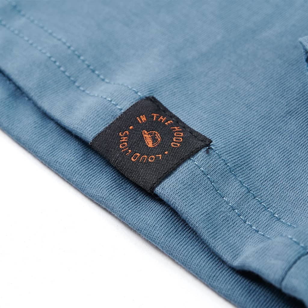 Kinder-Langarmshirt Dunkelgrün 92