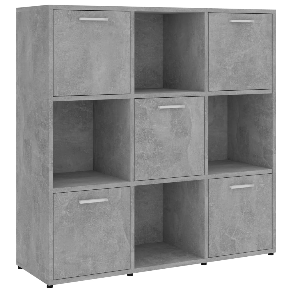 Bücherregal Weiß 90x30x90 cm Holzwerkstoff