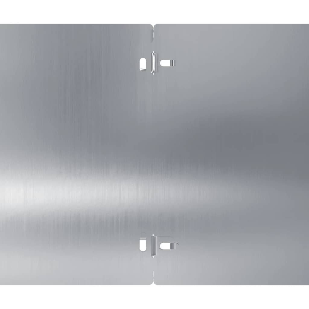 Raseneinfassung 10 pcs 10 x 103 cm Wetterfeststahl Rostig