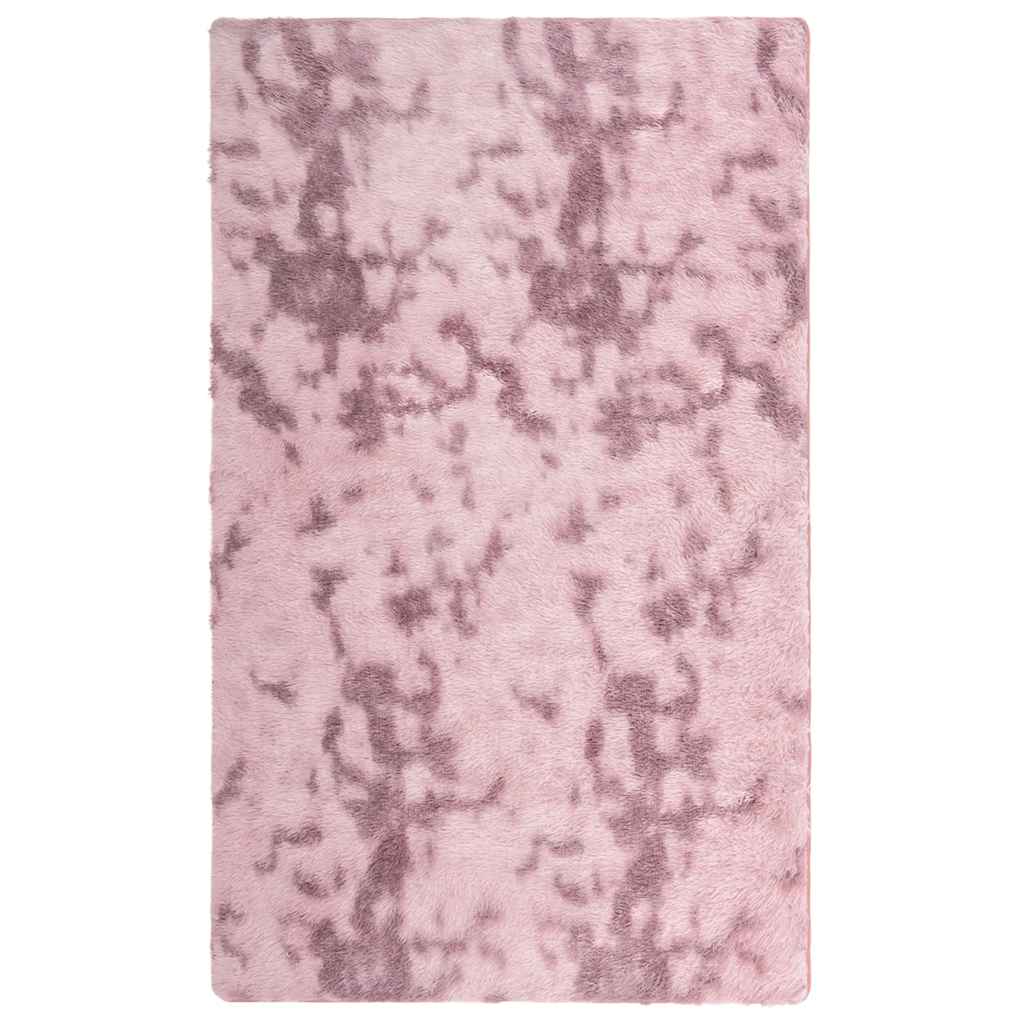 Teppich Shaggy Hochflor NAVARRA Beige 60x100 cm Polyester